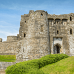Kidwelly Castle gatehouse Carmarthenshire Norman fortress St Davids Day free entry CADW