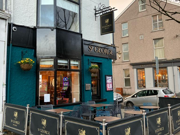 The St George pub on Walter Road in Swansea