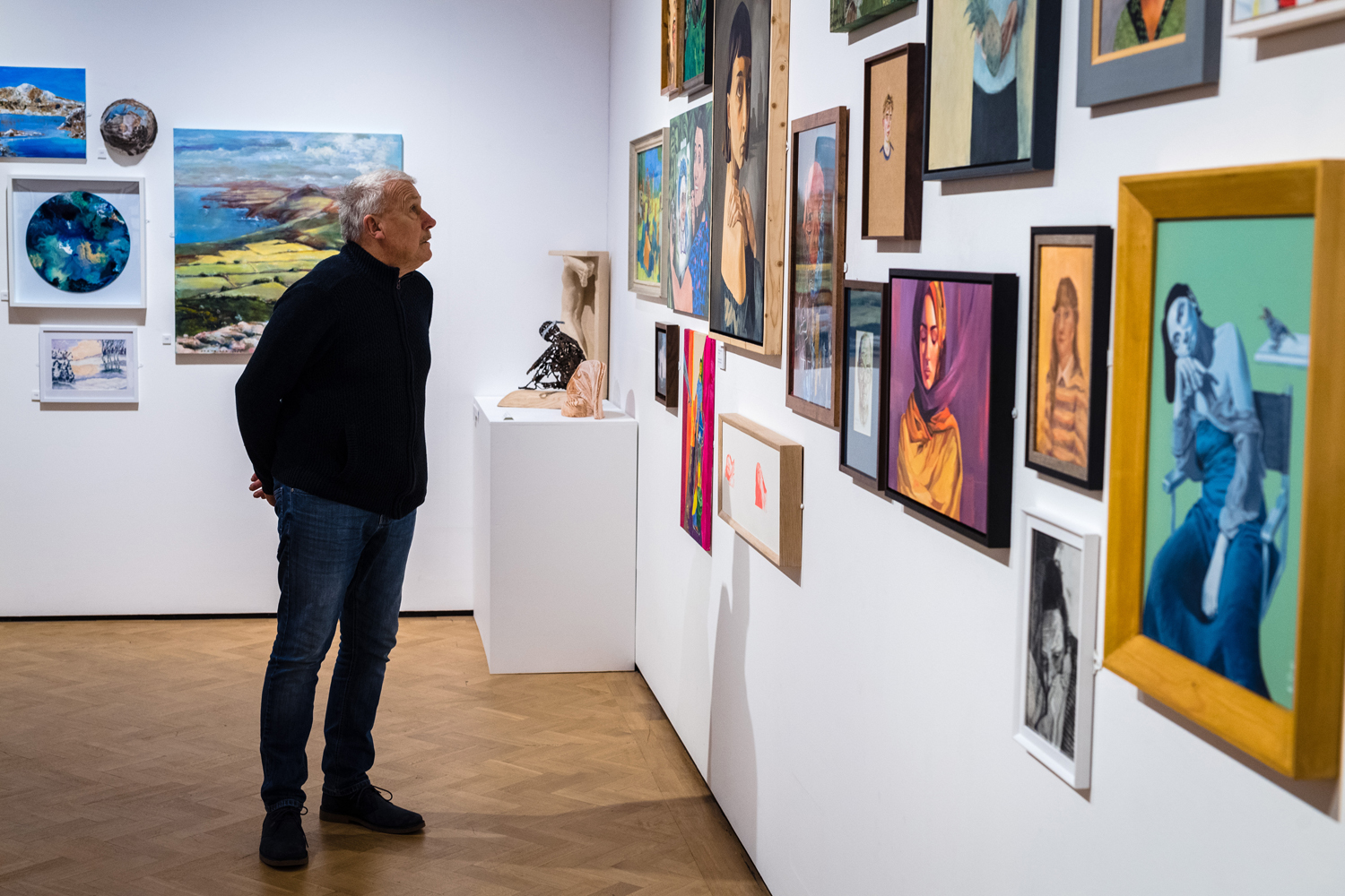 The Swansea Open exhibition at the Glynn Vivian Art Gallery (Image: Polly Thomas)