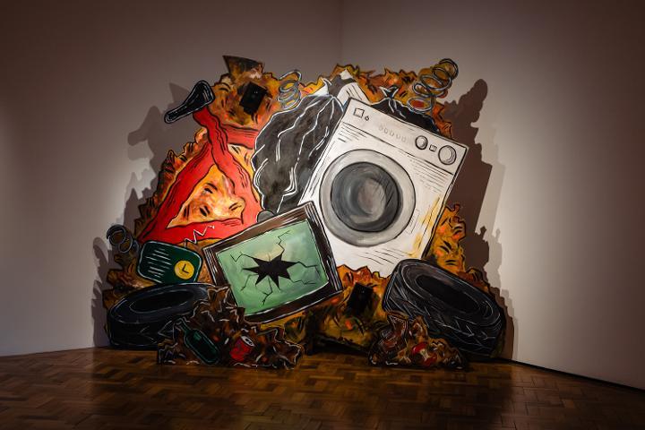 Washing Machine Art at Glynn Vivian Art Gallery