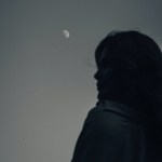 Woman in silhouette