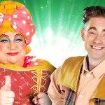 Kev Johns and Matt Edwards in Jack and the Beanstalk