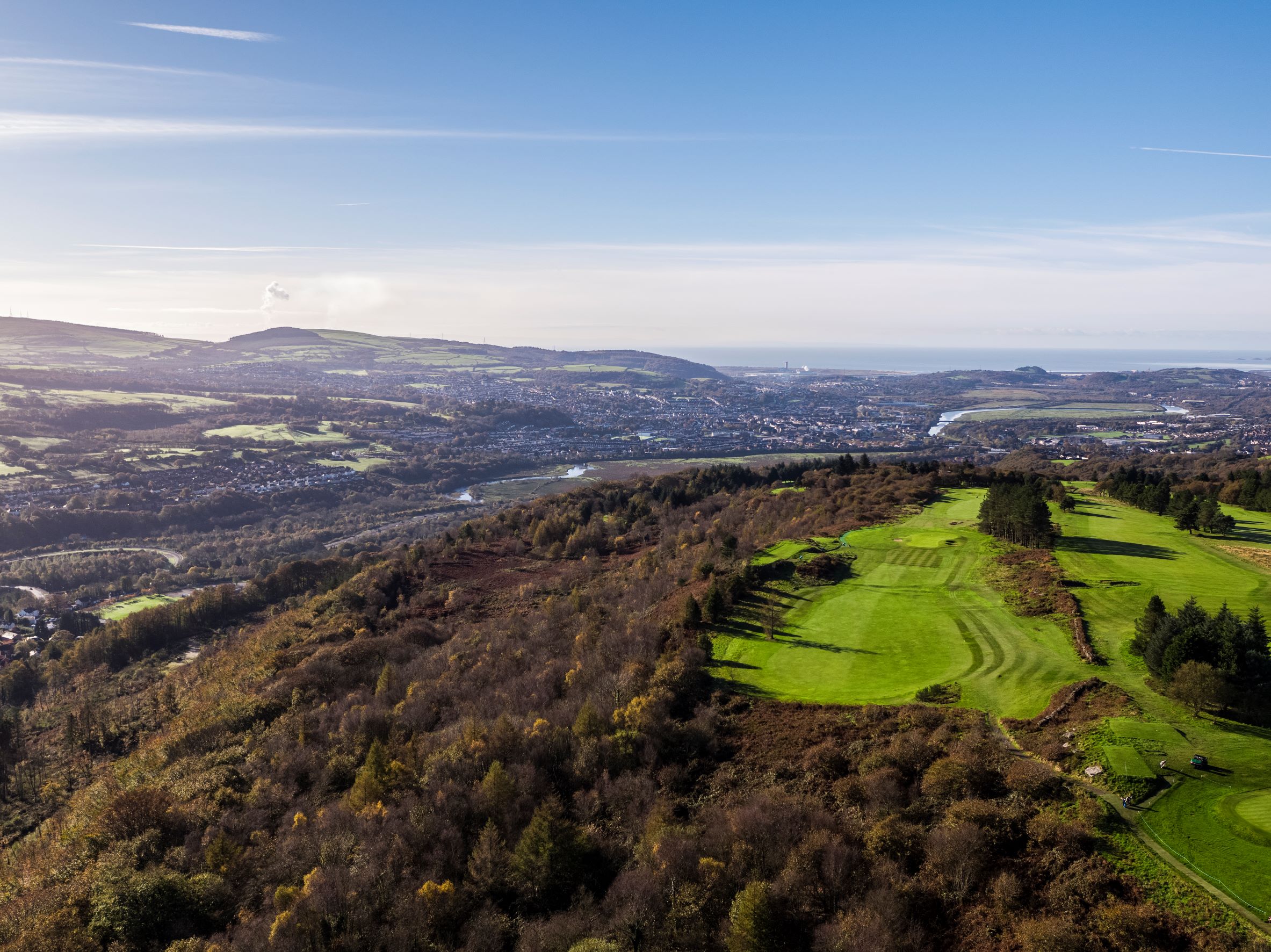 Neath from above (Image: Neath Port Talbot Council)