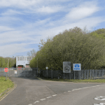 Former Tata Steelworks in Pontarddulais