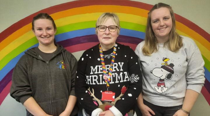 Cllr Alyson Anthony visits Clase Community Cwtch for Direct Food Grants