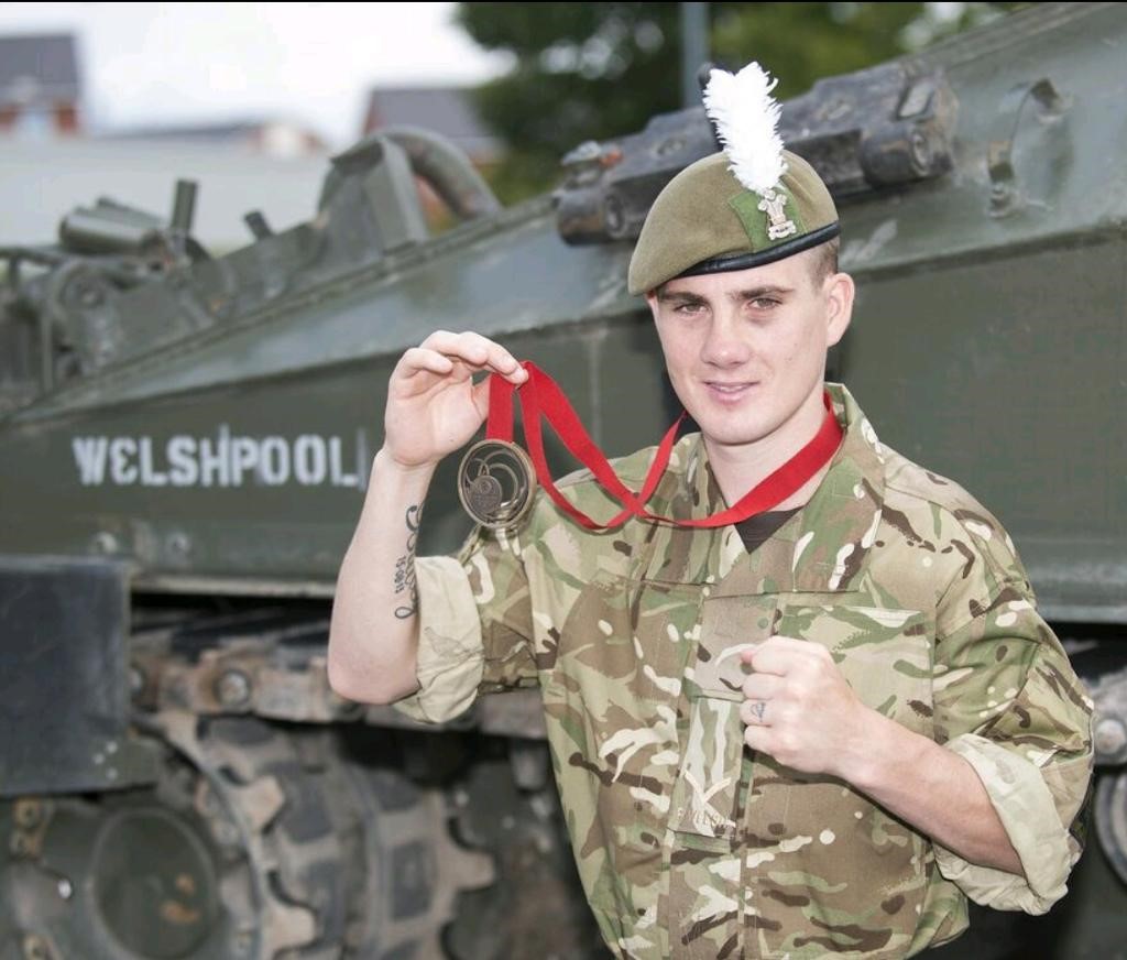 Ashley is in his 15th year in the Army, serving in the 1st Battalion The Royal Welsh