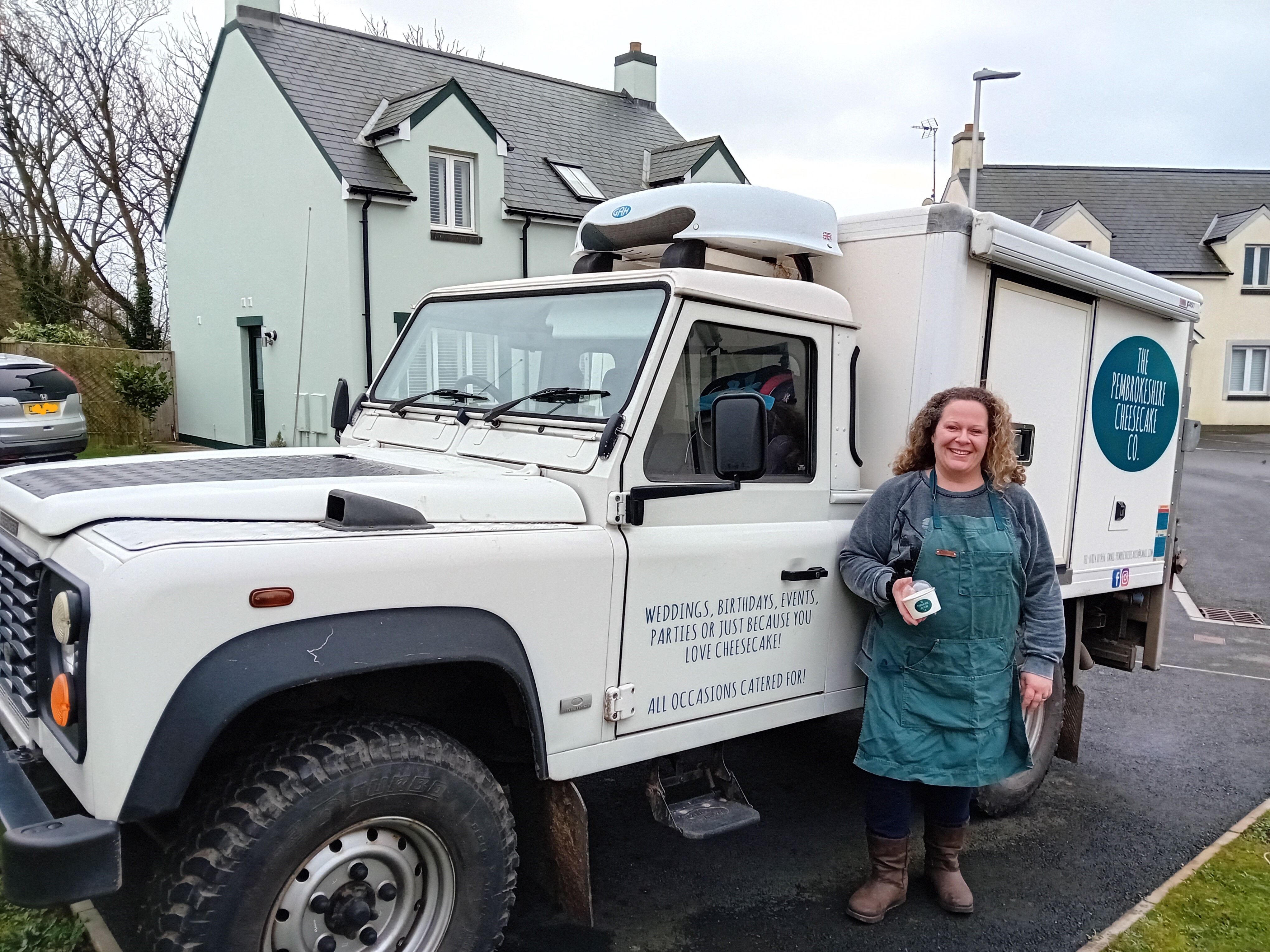 Claire Garland from Pembrokeshire Cheesecake Company