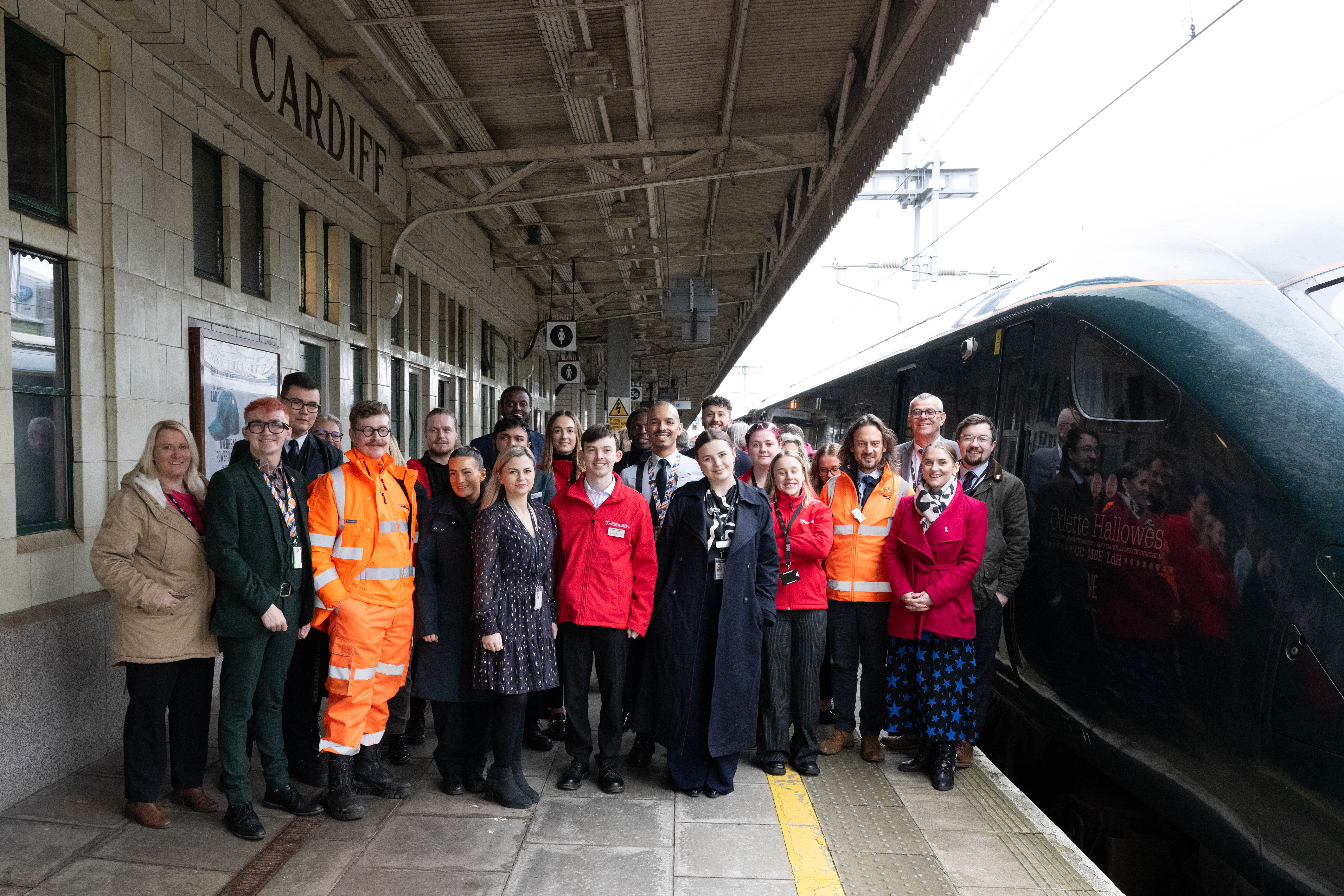 Great Western Railway celebrated National Apprenticeship Week by operating a service crewed by current and former apprentices.