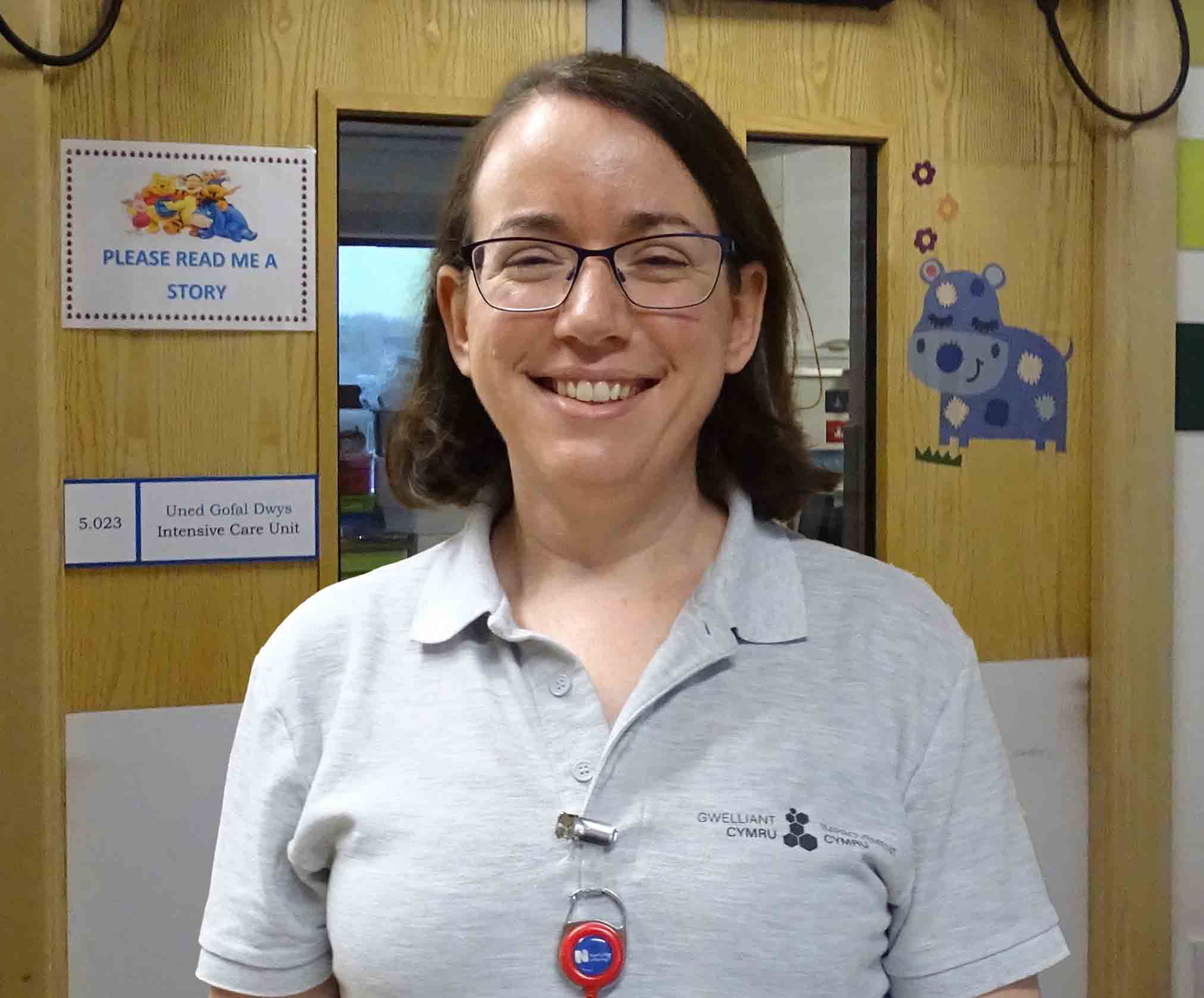 Singleton Hospital-based neonatal nurse, Lora Alexander