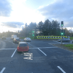 Pensarn Roundabout on the A48 at Carmarthen