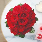 Valentines Day red roses