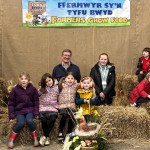 Ysgol Bro Ingli with arable farmer, Walter Simon