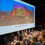 4TheRegion Swansea City Centre Conference at Swansea Arena, Oystermouth Road, Copr Bay, SA1 3BX, Swansea, West Glamorgan, Wales on 29 March 2023. Photo: Adam Davies