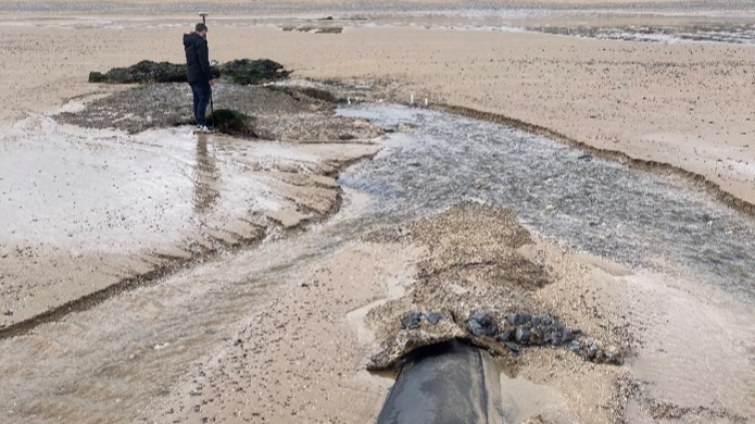 Emergency work starts on river culvert in Tenby