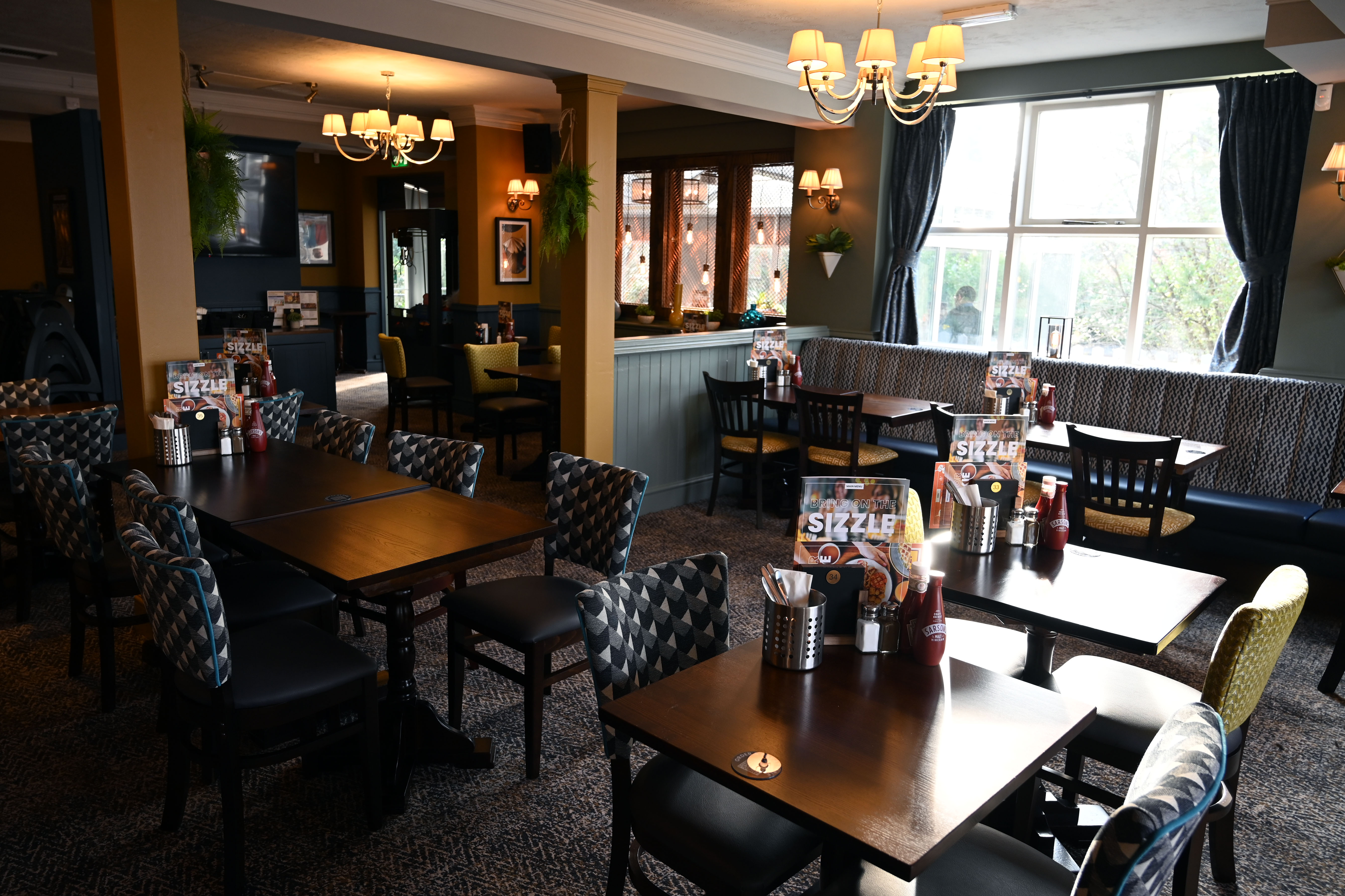 The enhanced dining area has given the pub a new lease of life