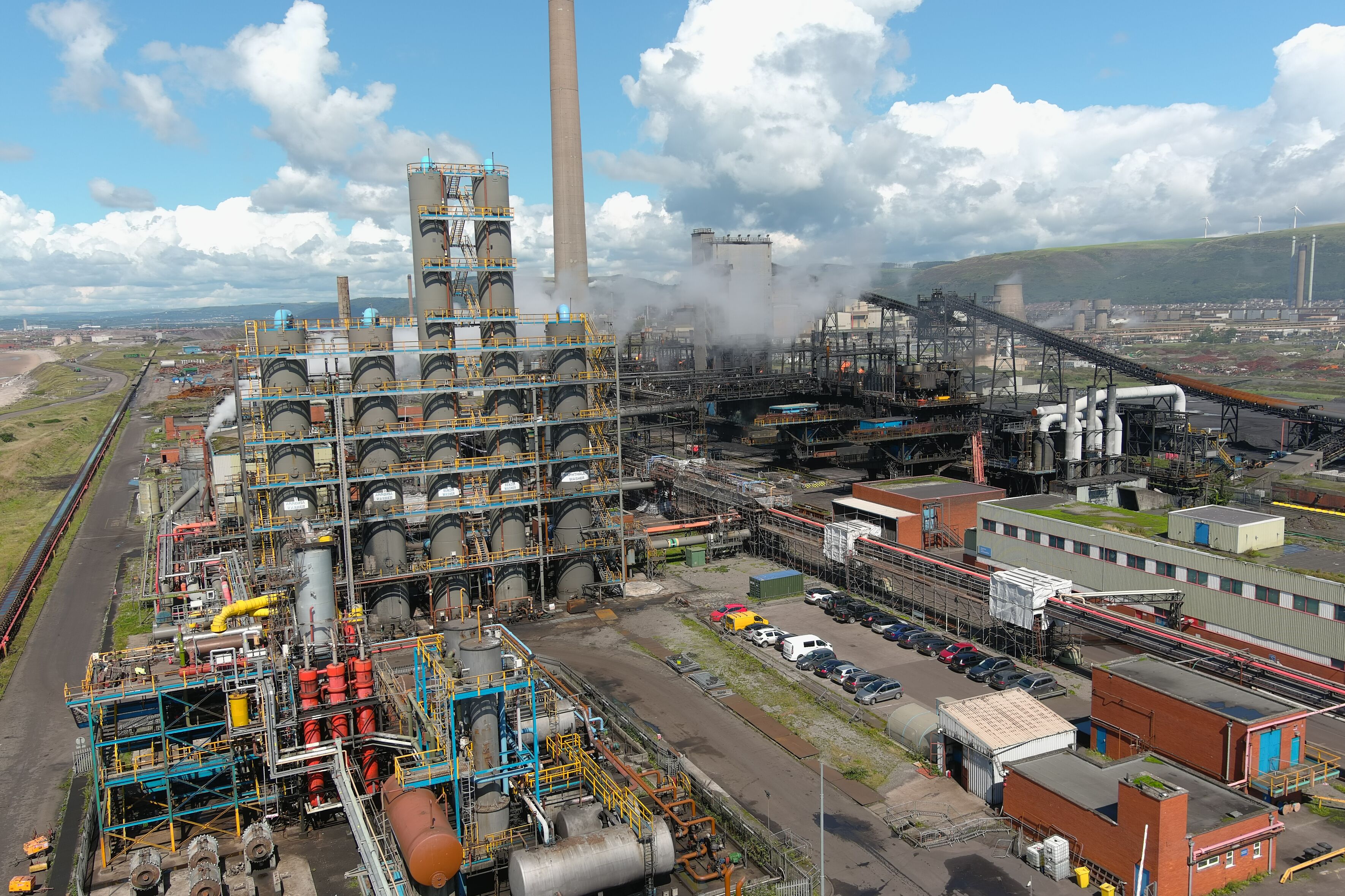 Tata Steel's Morfa Coke Ovens at its Port Talbot steelworks (Image: Tata Steel)