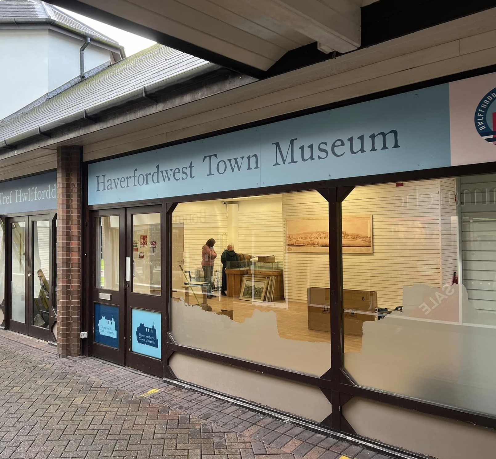 Haverfordwest's 'pop-up' town museum