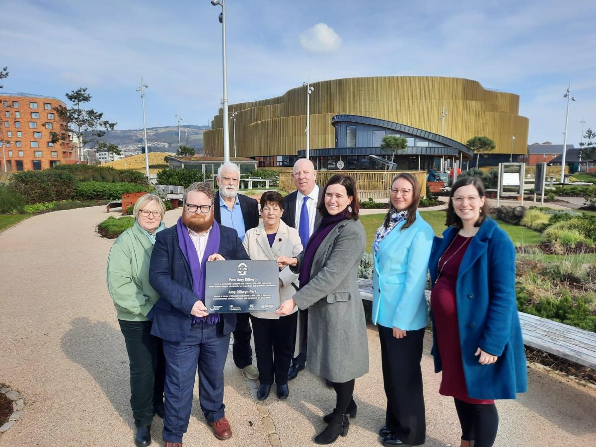 City park named in honour of Amy Dillwyn