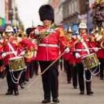 Royal Welsh military parade