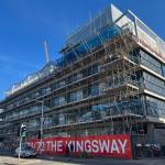The new office development at 71/72 The Kingsway that is nearing completion