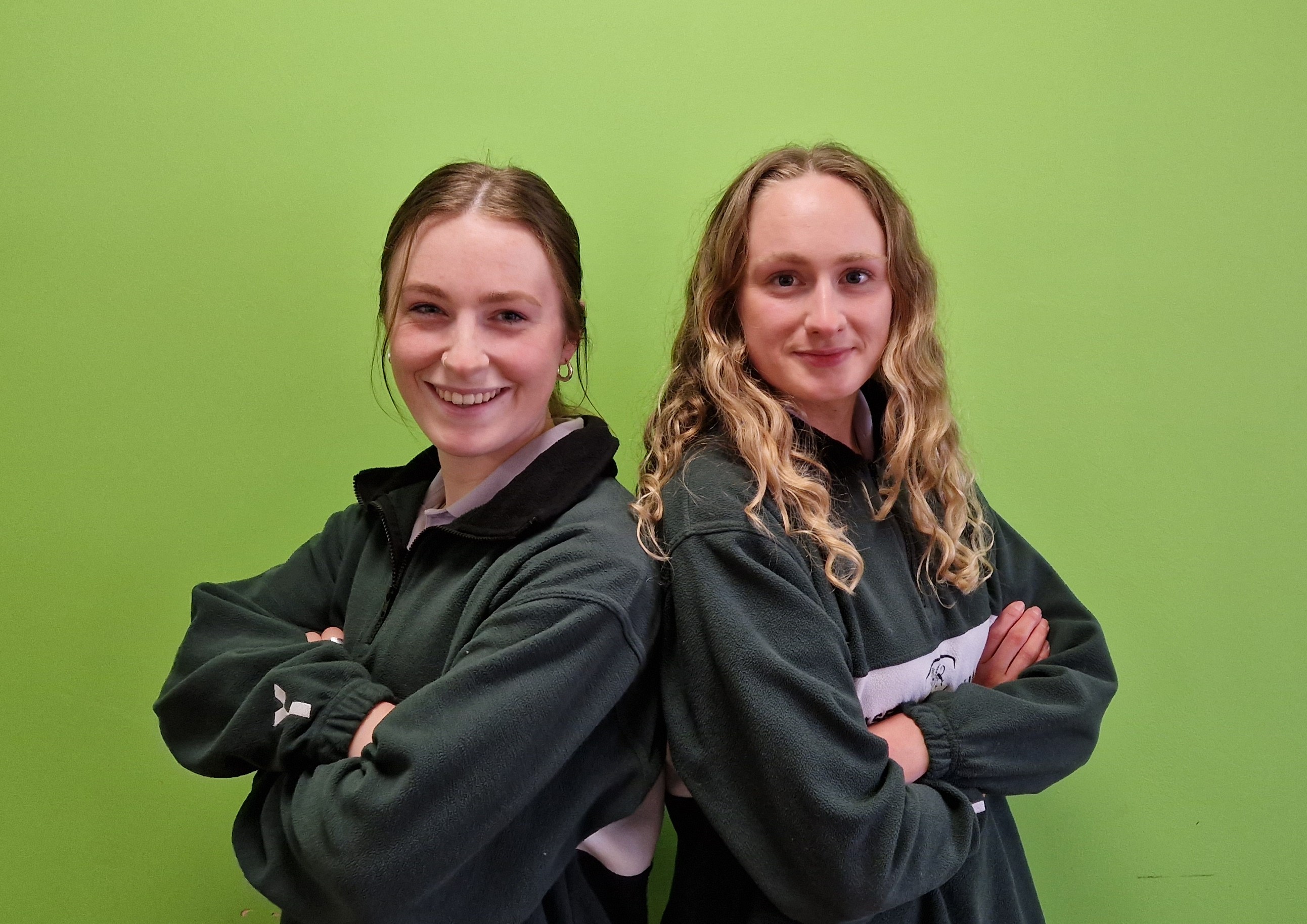 Hannah Medley and Emily Pascoe