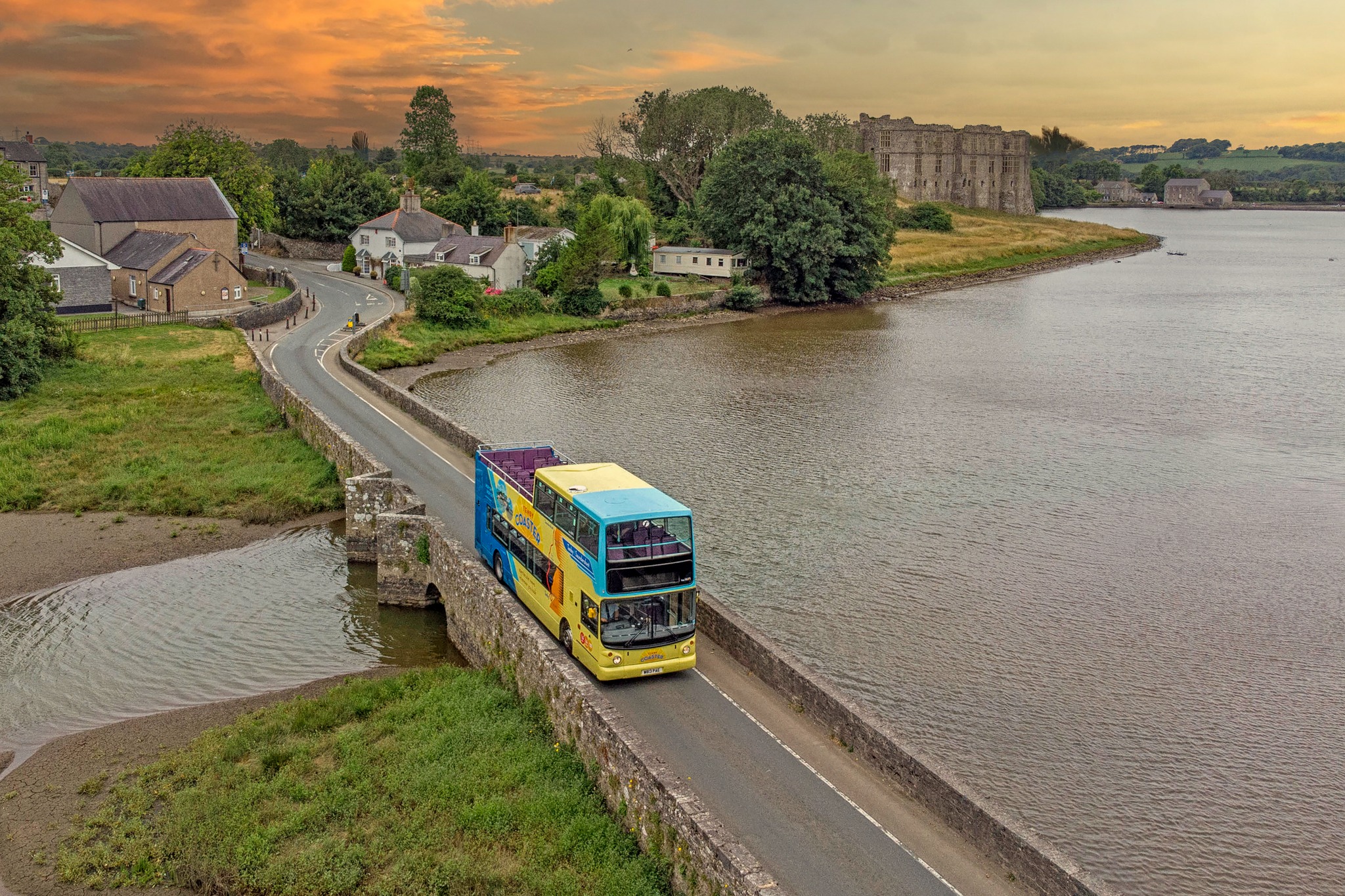 First Cymru's Tenby Coaster open top bus
