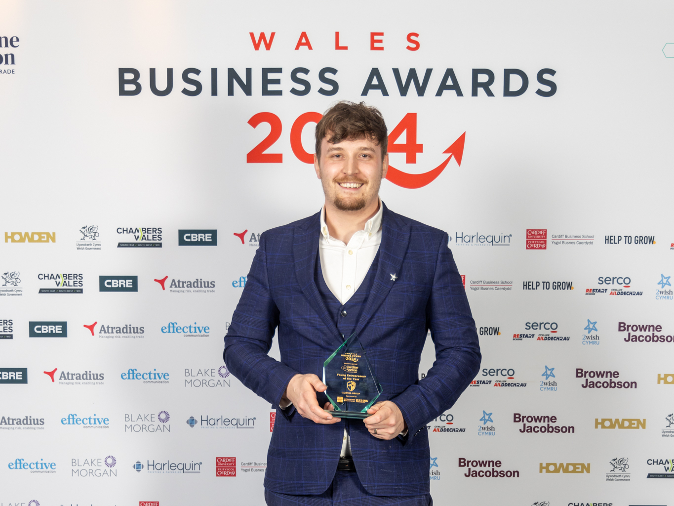 Young Entrepreneur of the Year Dorian Payne of Castell Group