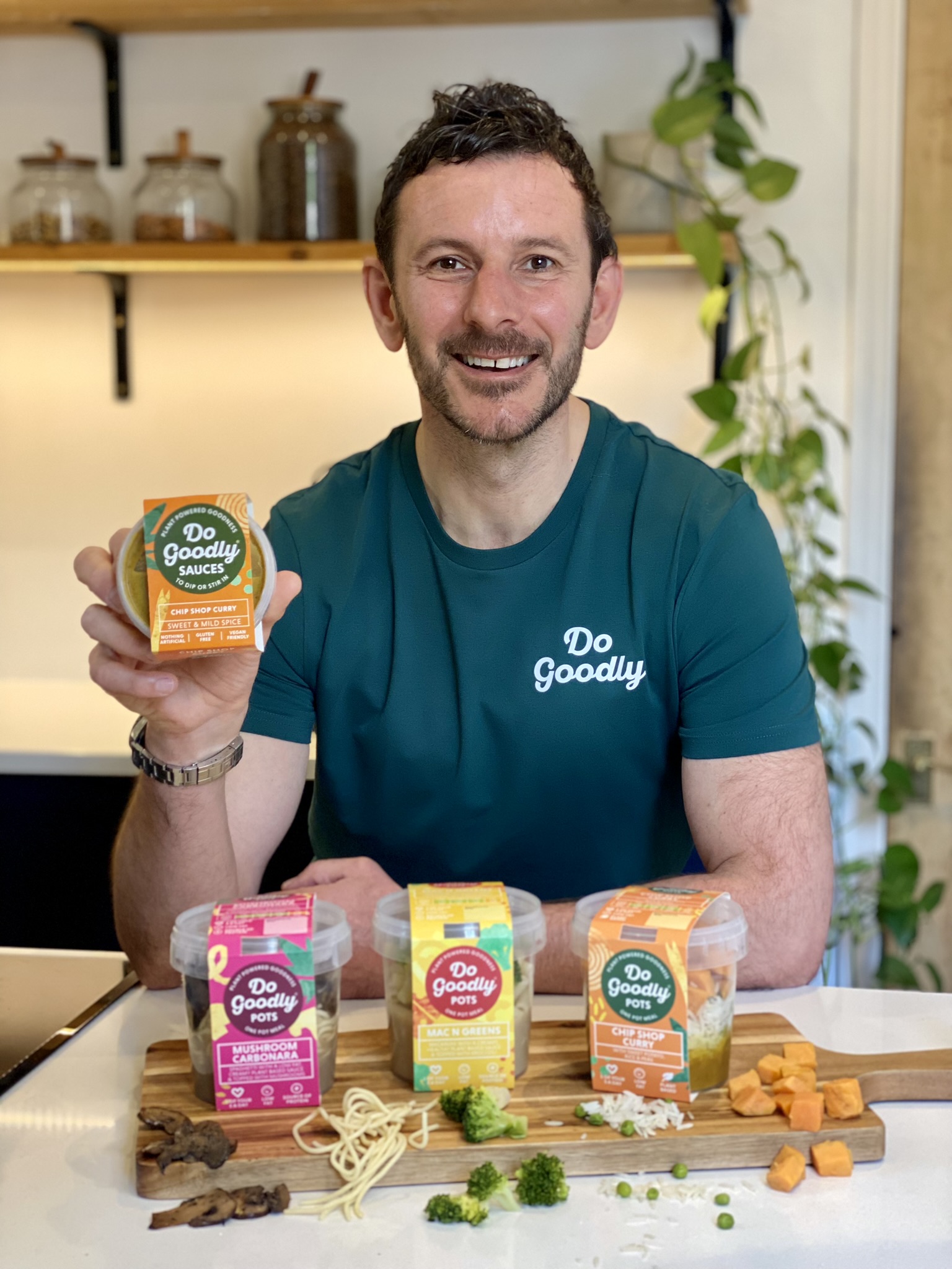 Richard with the Do Goodly Dips range