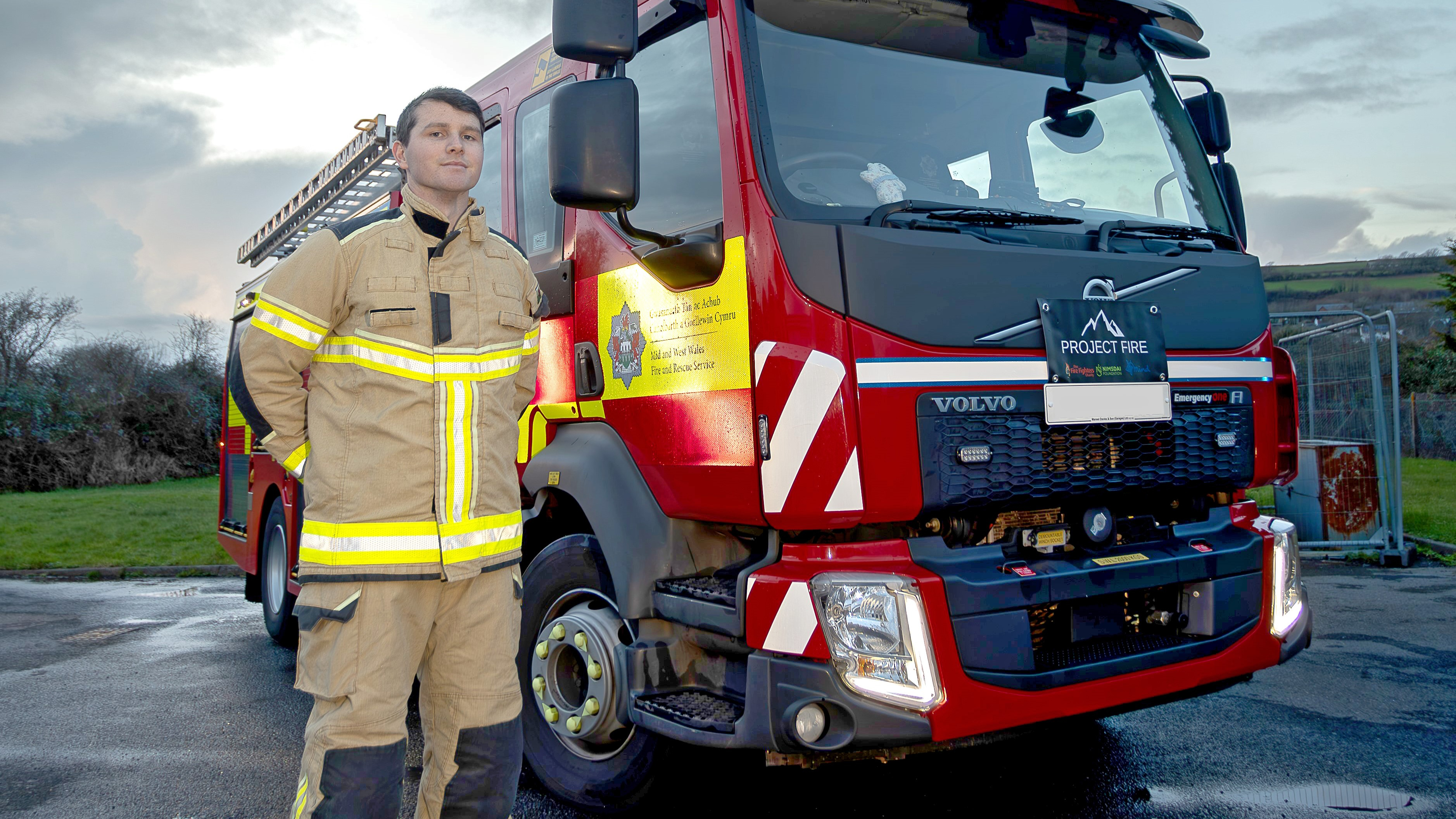 Rhys Fitzgerald Kidwelly Firefighter