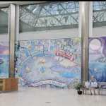 Former Debenhams in Swansea's Quadrant Shopping Centre has had an art makeover