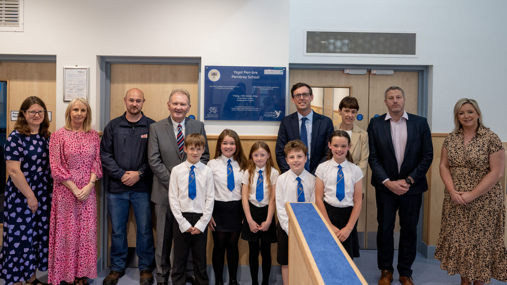 Opening Pembrey School