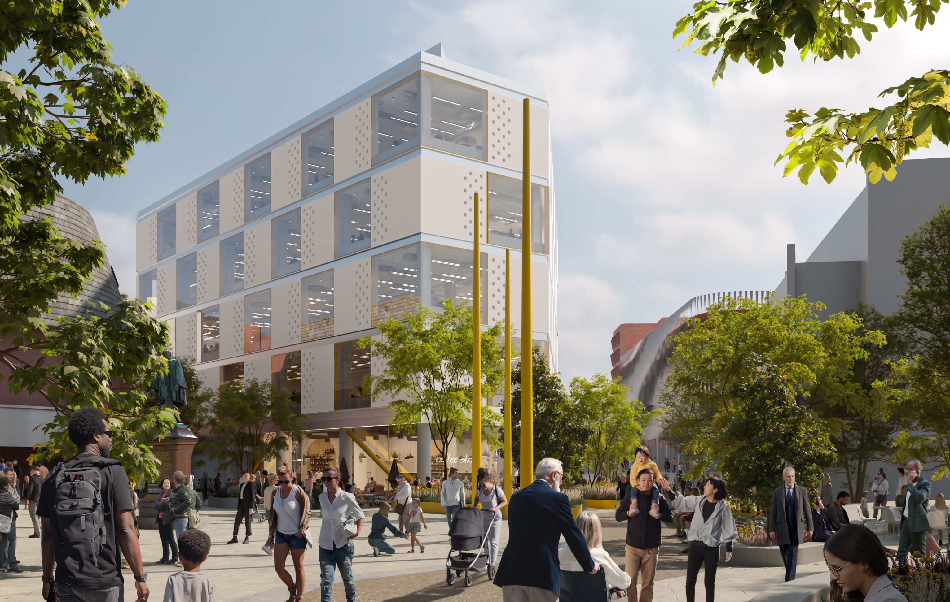 Site investigations are starting at Swansea’s former St David’s Shopping Centre as Copr Bay phase 2 advances, paving the way for a new office development in the city centre.