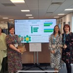 Members of the School Nursing Service with their award.