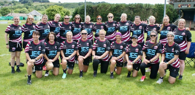 Baglan Bombshells Rugby Team