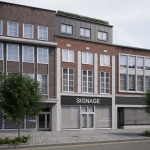 Artist's impression of what the revamped former McDonalds on Swansea's Kingsway will look like (Image: Coastal Housing)