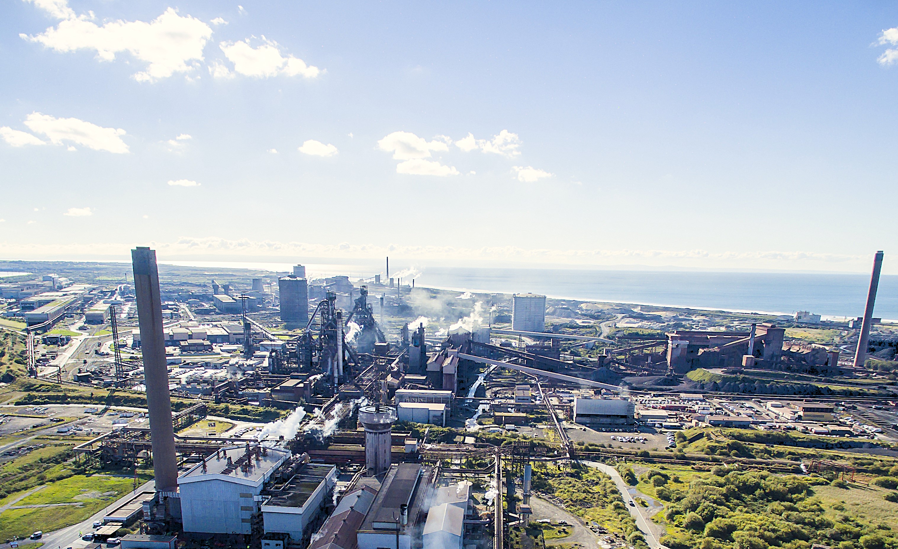 Steelworks at Port Talbot