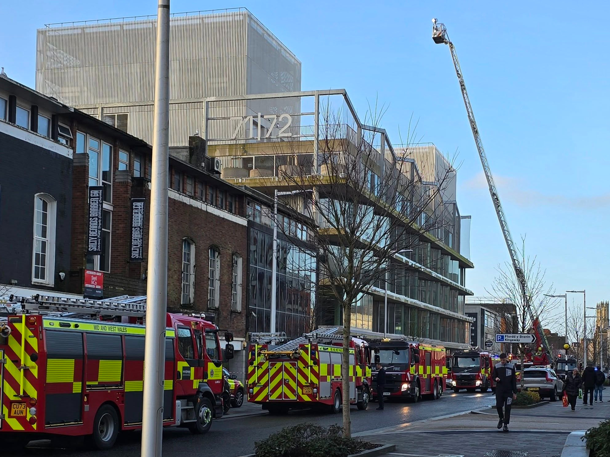 Fire service at 71/72 Kingsway office development