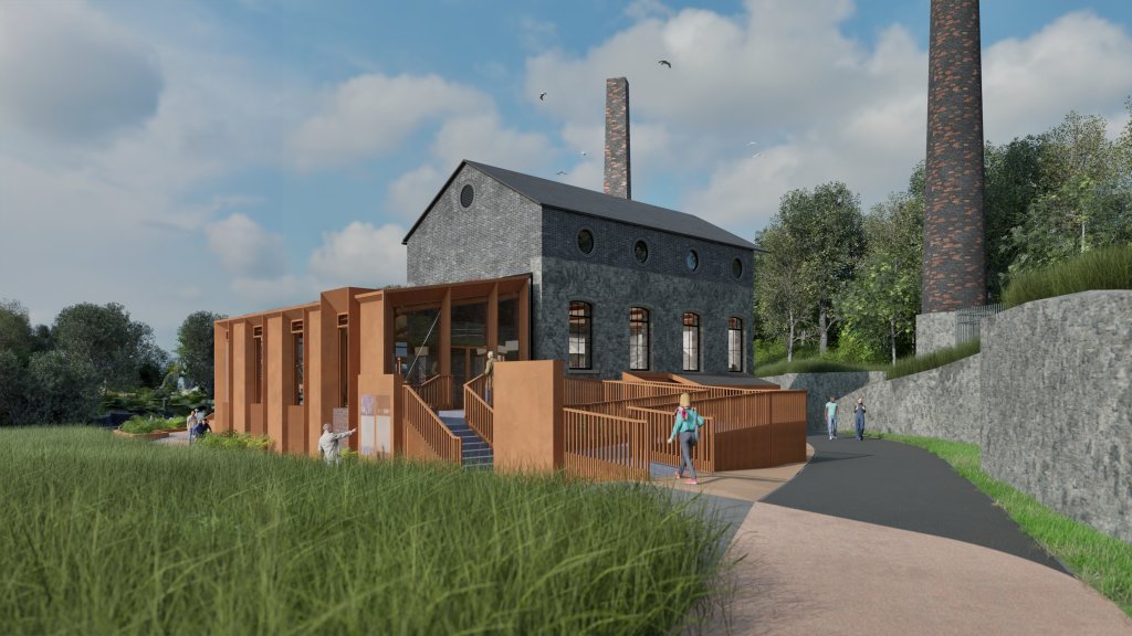 How the Vivian and Musgrave Engine Houses could look in future. Pics: Swansea Council