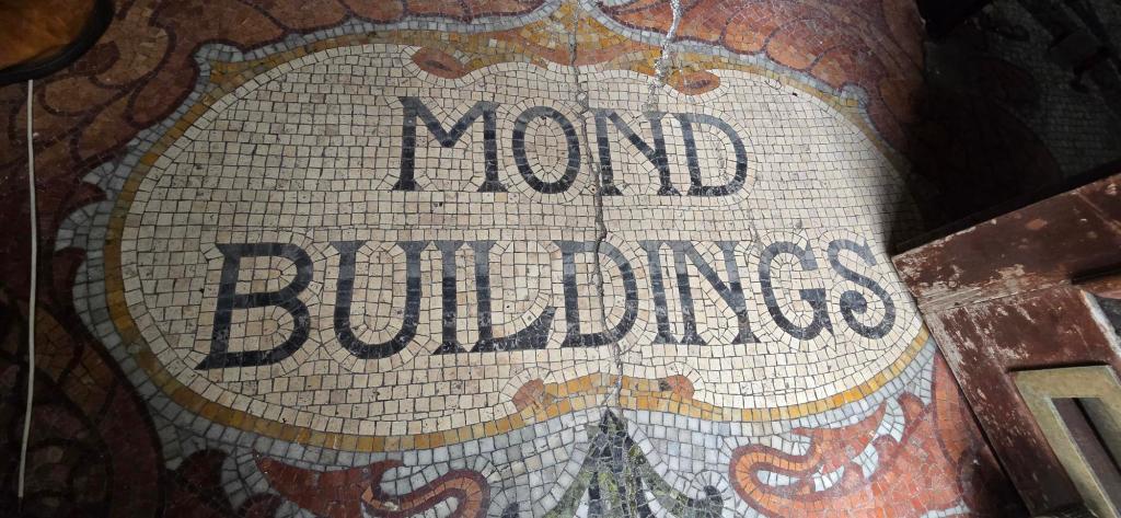 The historic Mond Buildings date back to 1911