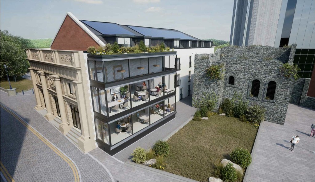 Artist's impression of what Castle Cinema will look like once redeveloped