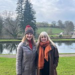 Camilla from ITV with Helen Scutt