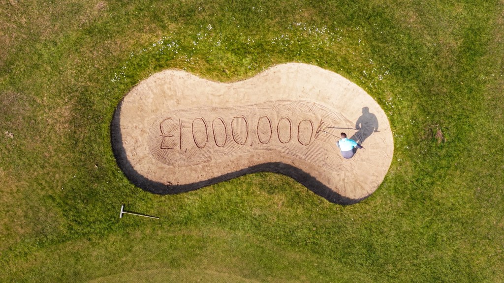 Darren won £1m on his Euromillions Lottery ticket