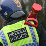 Dyfed Powys Police Officer raiding cannabis farm