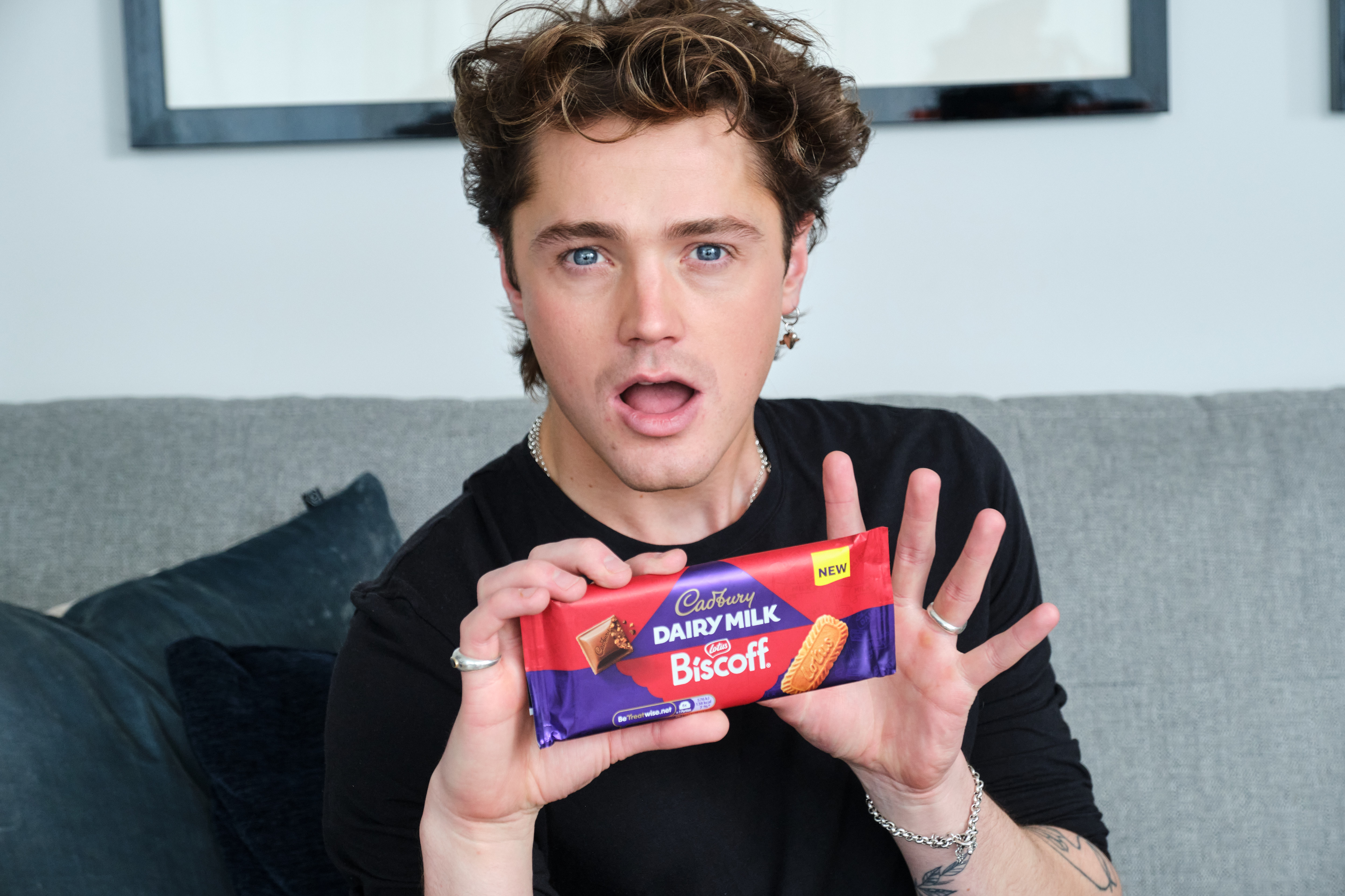 Henry Rowley - New Cadbury Dairy Milk Biscoff, London, 26th March 2025