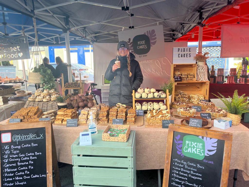 Pixie Cakes at Uplands market