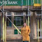 Sioned Williams at Lloyds Bank Pontardawe
