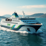 Artist's impression of new fast ferry