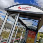 Swansea Council bus stop