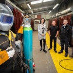 JES has launched a welding academy to retrain steelworkers with UKSE support