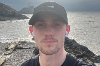 Danial says that training hasn’t been too tough, something he attributes to views along the Swansea seafront where he’s done much of his running.